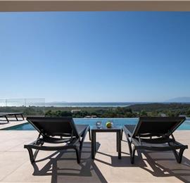 4 bedroom villa with pool & sea views, Acharavi, sleeps 8